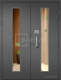 Дверь входная остекленная МДФ ПД-57