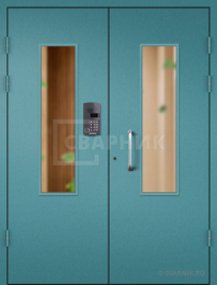 Наружная двустворчатая дверь в готовый проем ПД-80